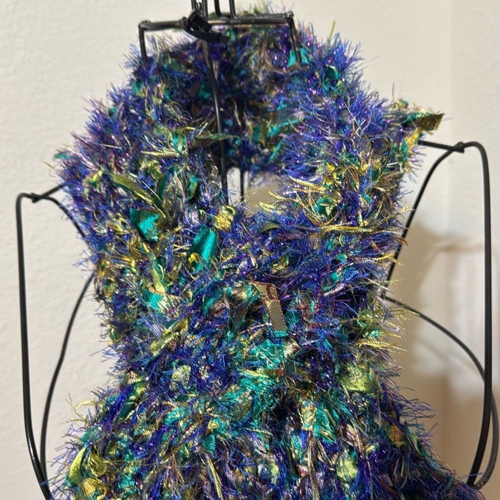 Handmade Boho Multicolor fabric Scarf